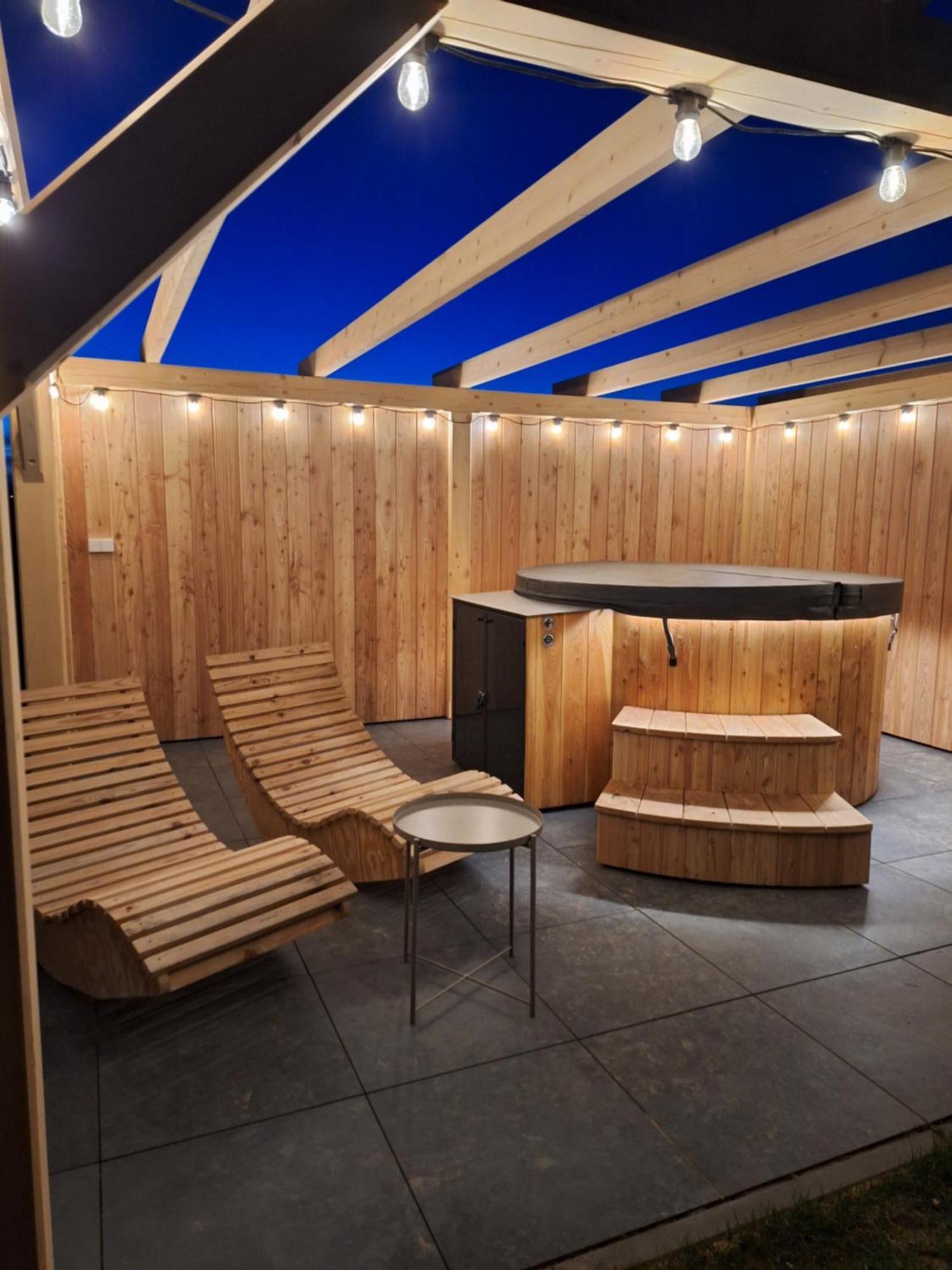 Domki Szczyt Beztroski Jacuzzi & Sauna Новы-Тарг Экстерьер фото